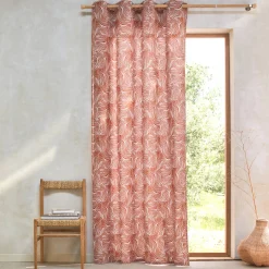 Gordijn met 'pootjes' print