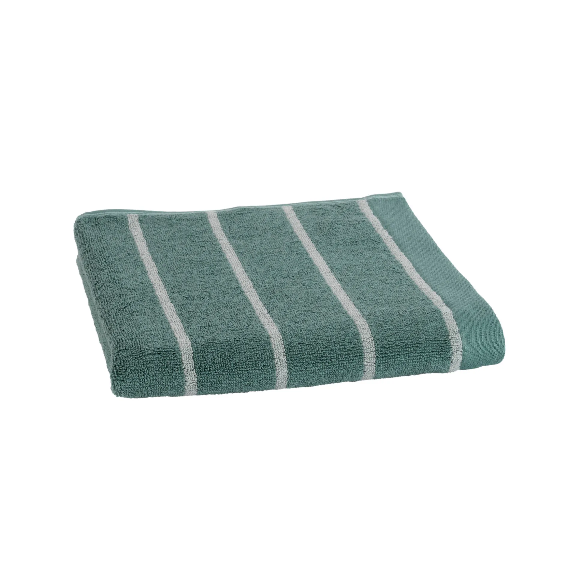 Handdoek, gestreepte badstof 500 g/m²