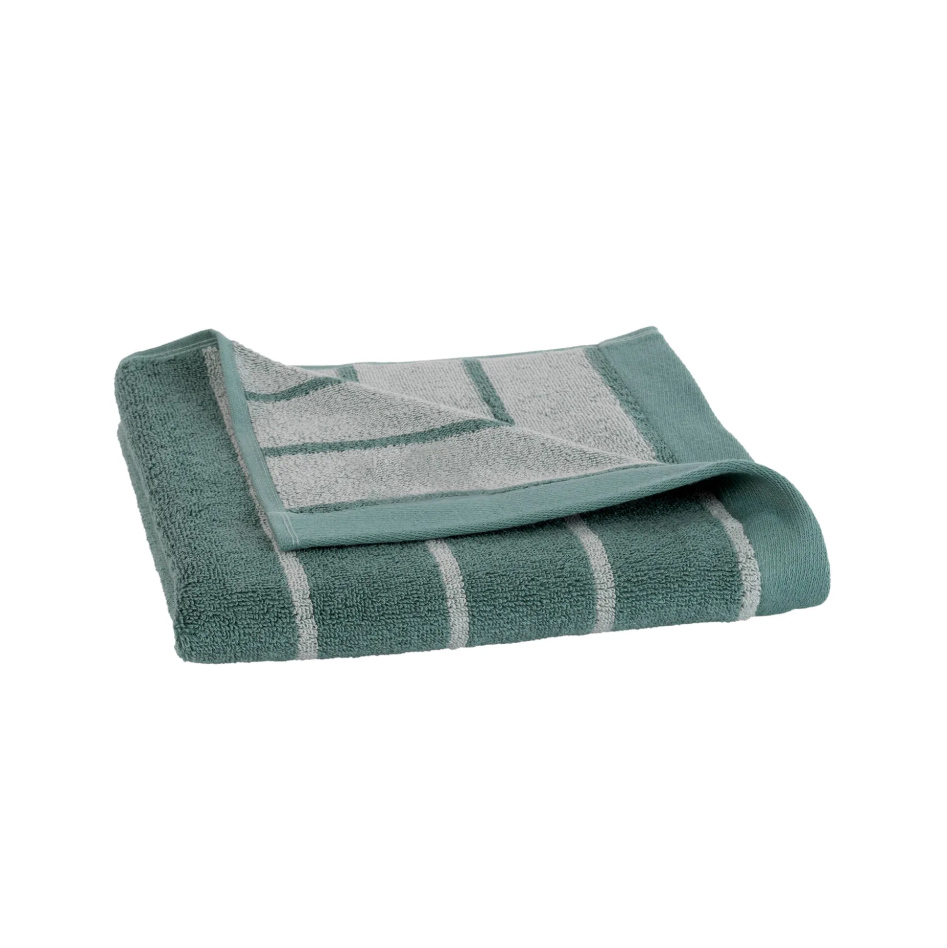 Handdoek, gestreepte badstof 500 g/m²
