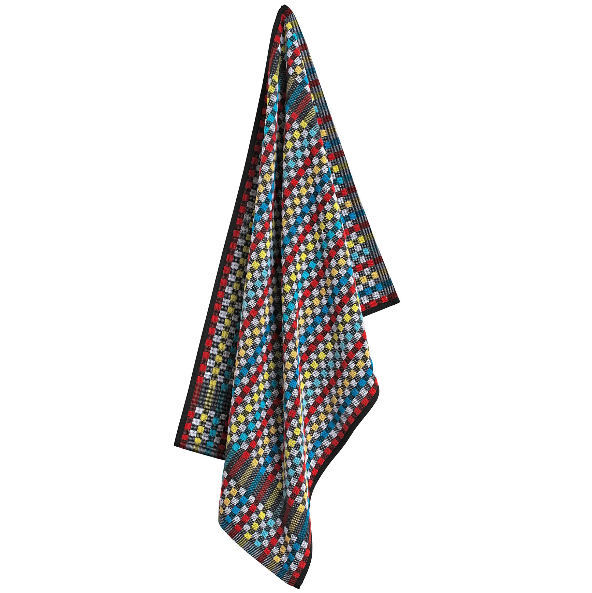 Handdoek in badstof met zwarte fond - Sets