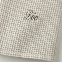 Handdoek in bijenraattricot Colombine®, personaliseerbaar - 240 g/m2