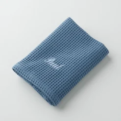 Handdoek in bijenraattricot Colombine®, personaliseerbaar - 240 g/m2