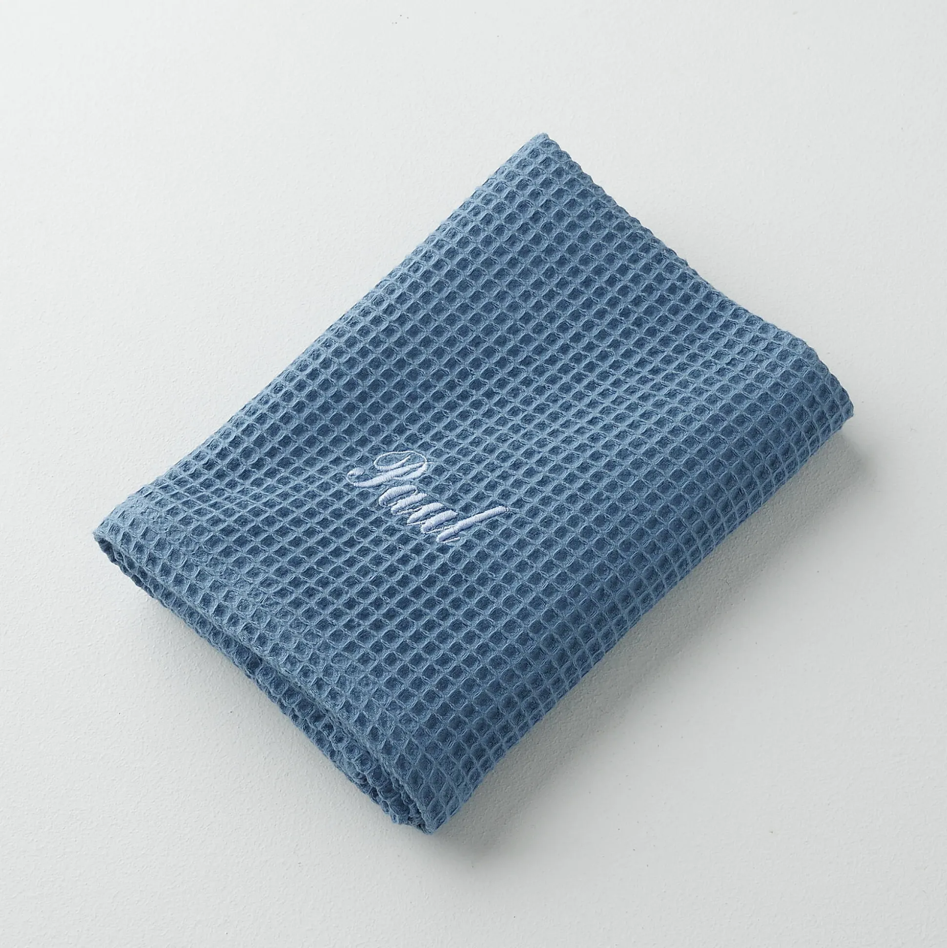 Handdoek in bijenraattricot Colombine®, personaliseerbaar - 240 g/m2