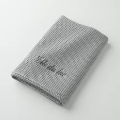 Handdoek in bijenraattricot Colombine®, personaliseerbaar - 240 g/m2