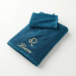 Handdoeken met "Lion" borduursel - 420 g/m2
