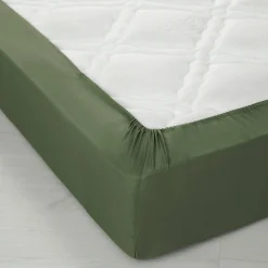 Hoeslaken in effen jersey, hoeken van 26 cm