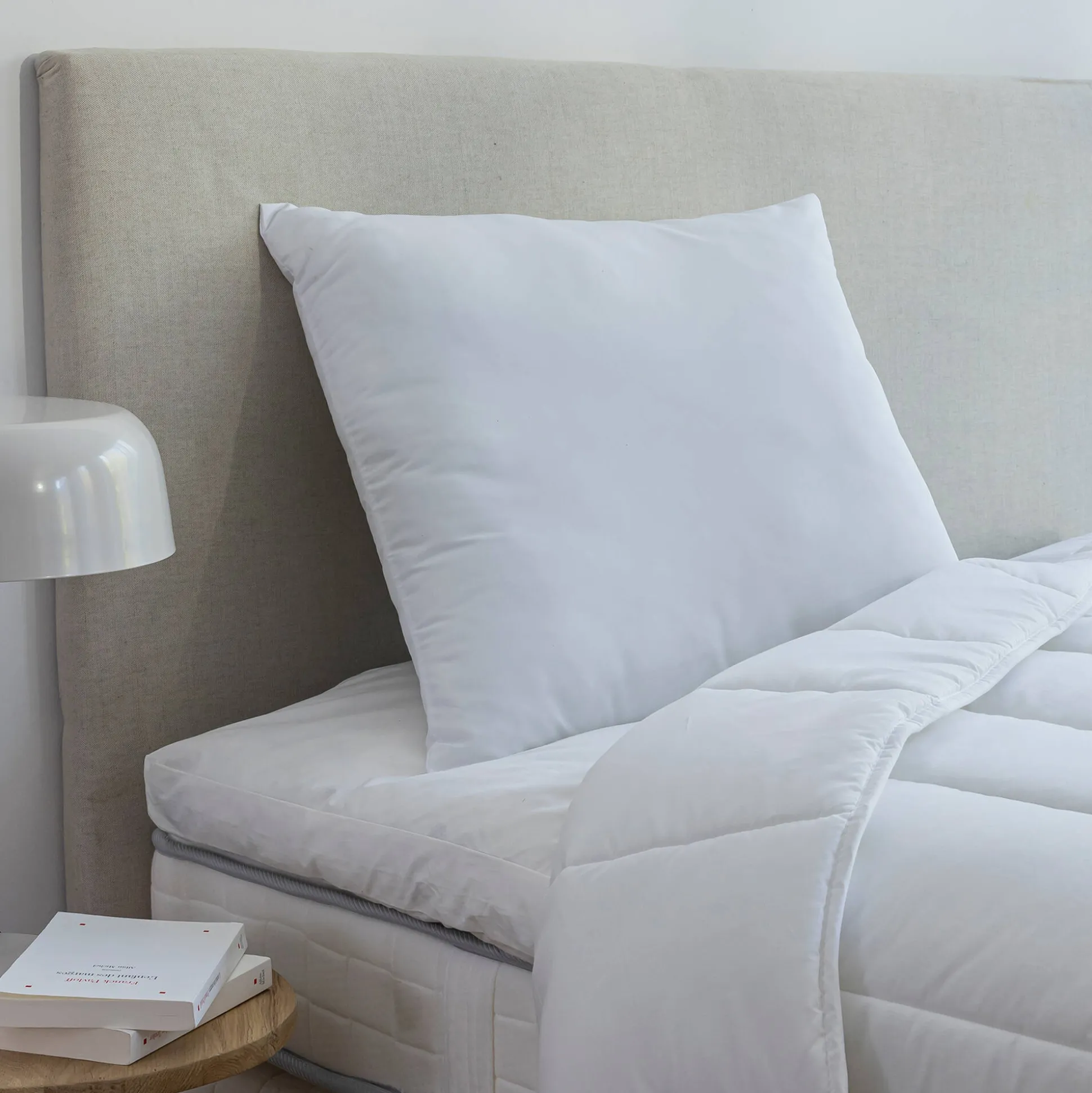 Hoofdkussen in microvezel, medium comfort