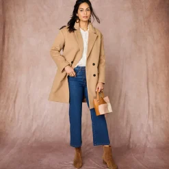 Jeans met wijde pijpen, 5 zakken