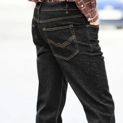 Jeans met 5-zakkenmodel, rekbaar katoen - binnenpijplengte 72 cm