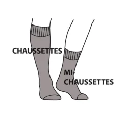 Kniekousen - set van 2 paar