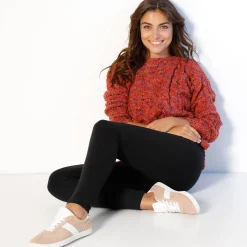 Koudewerende legging met hoge taille