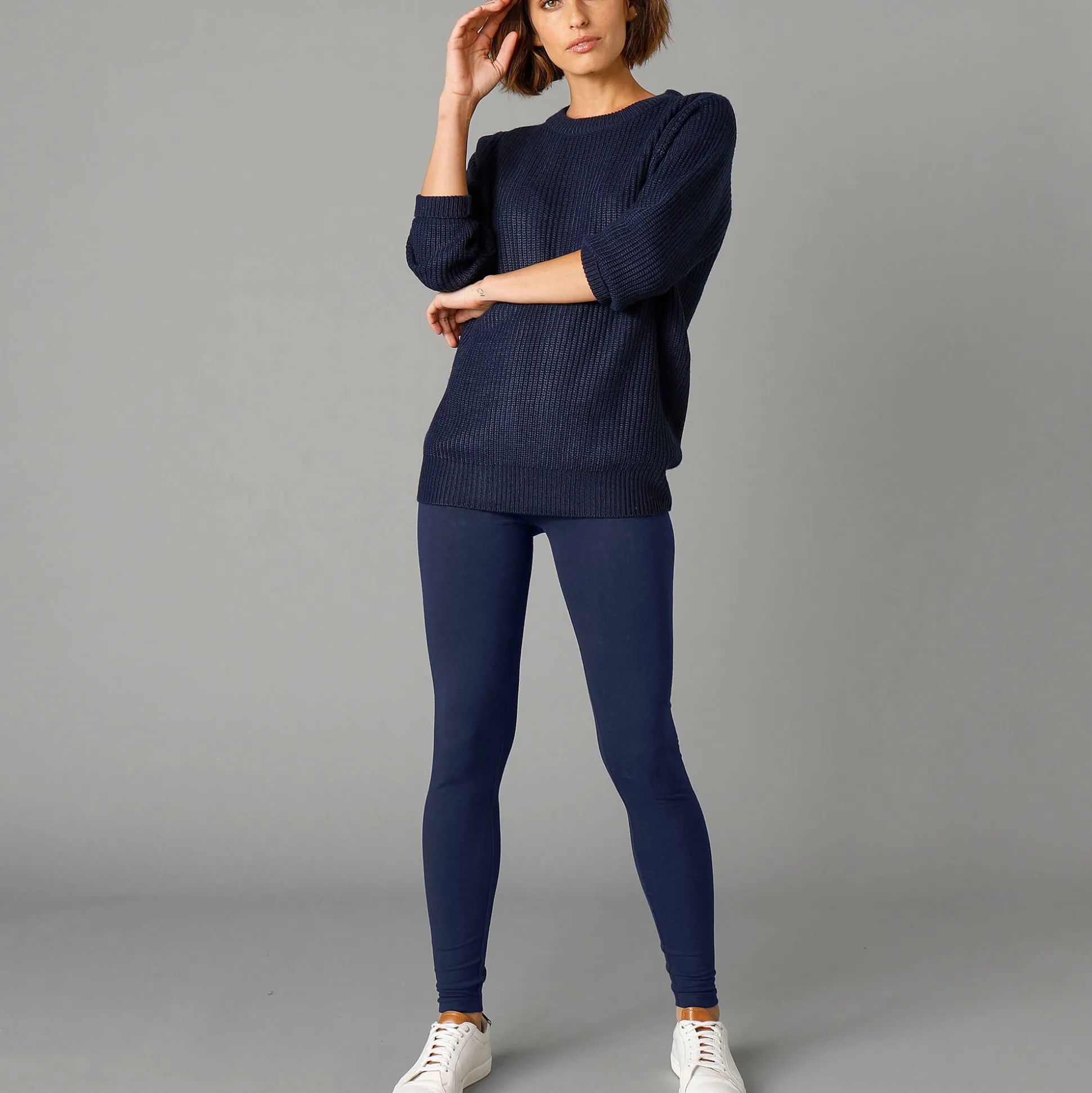 Koudewerende legging met hoge taille