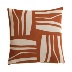 Kussen met geometrische print