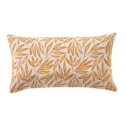Kussenhoes met bladerenprint Madère - set van 2