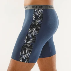 Lange boxer, bedrukt opzij, shortmodel - set van 2