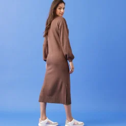 Lange jurk - tricot