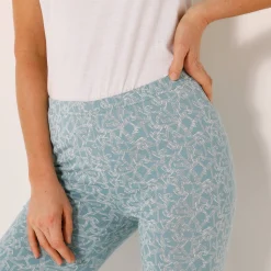 Legging in jerseytricot met grafische print