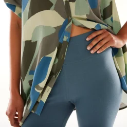 Legging met hoge taille, platte buik