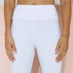 Legging met hoge taille, platte buik