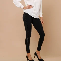 Legging met sierspijkers