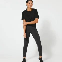 Legging met zak, gerecycleerd polyester(**)