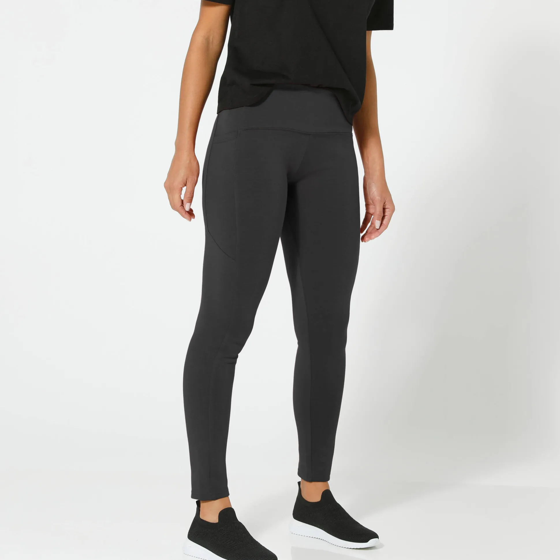 Legging met zak, gerecycleerd polyester(**)