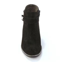 Leren boots met hak