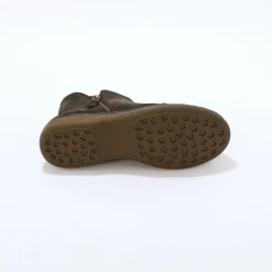 Leren boots met rits