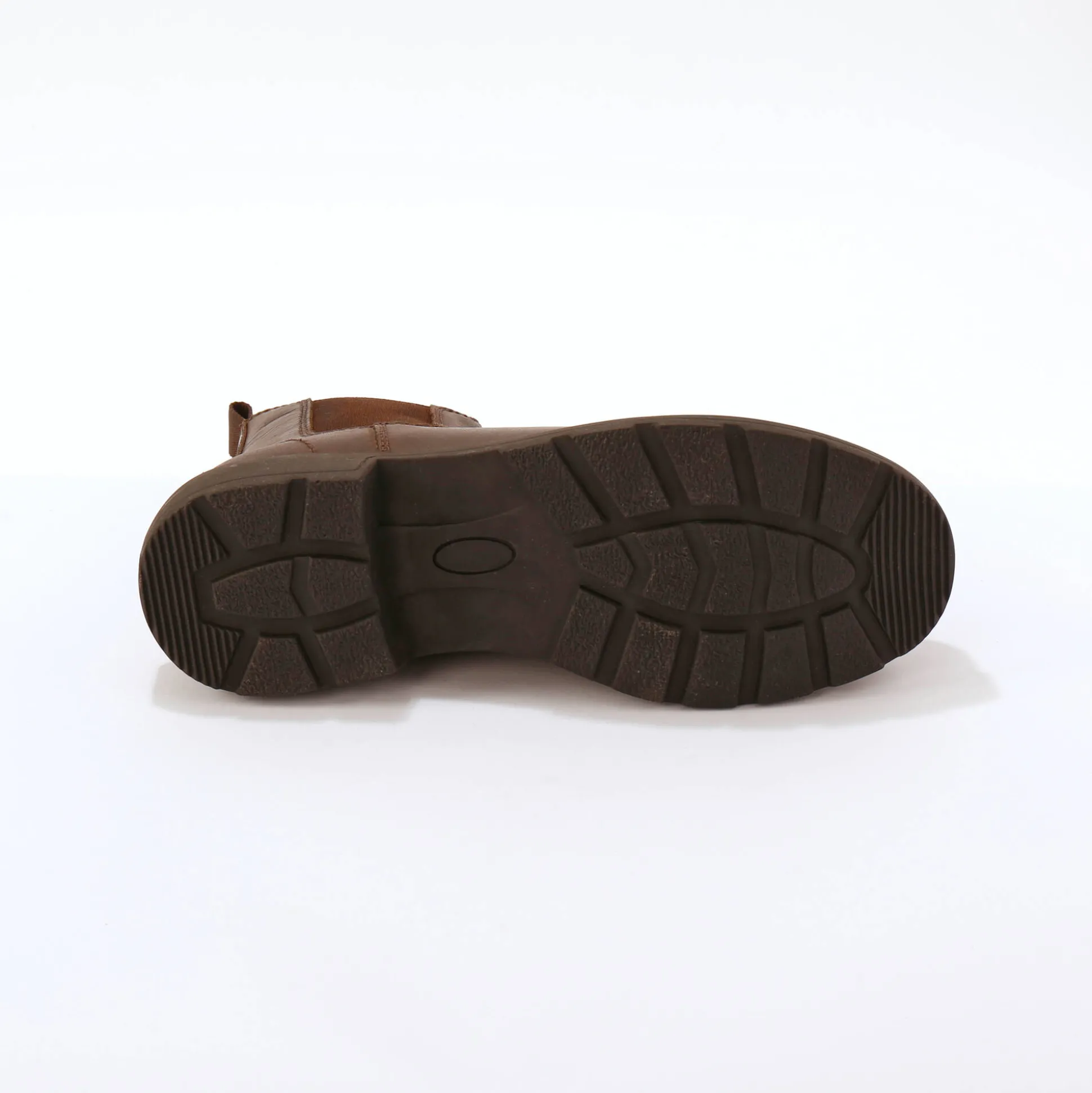 Leren Chelsea boots, elastische zijkanten en dikke zool
