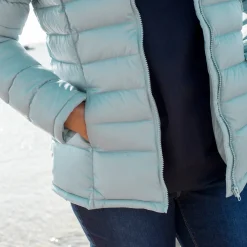 Lichte gewatteerde jas, kort model