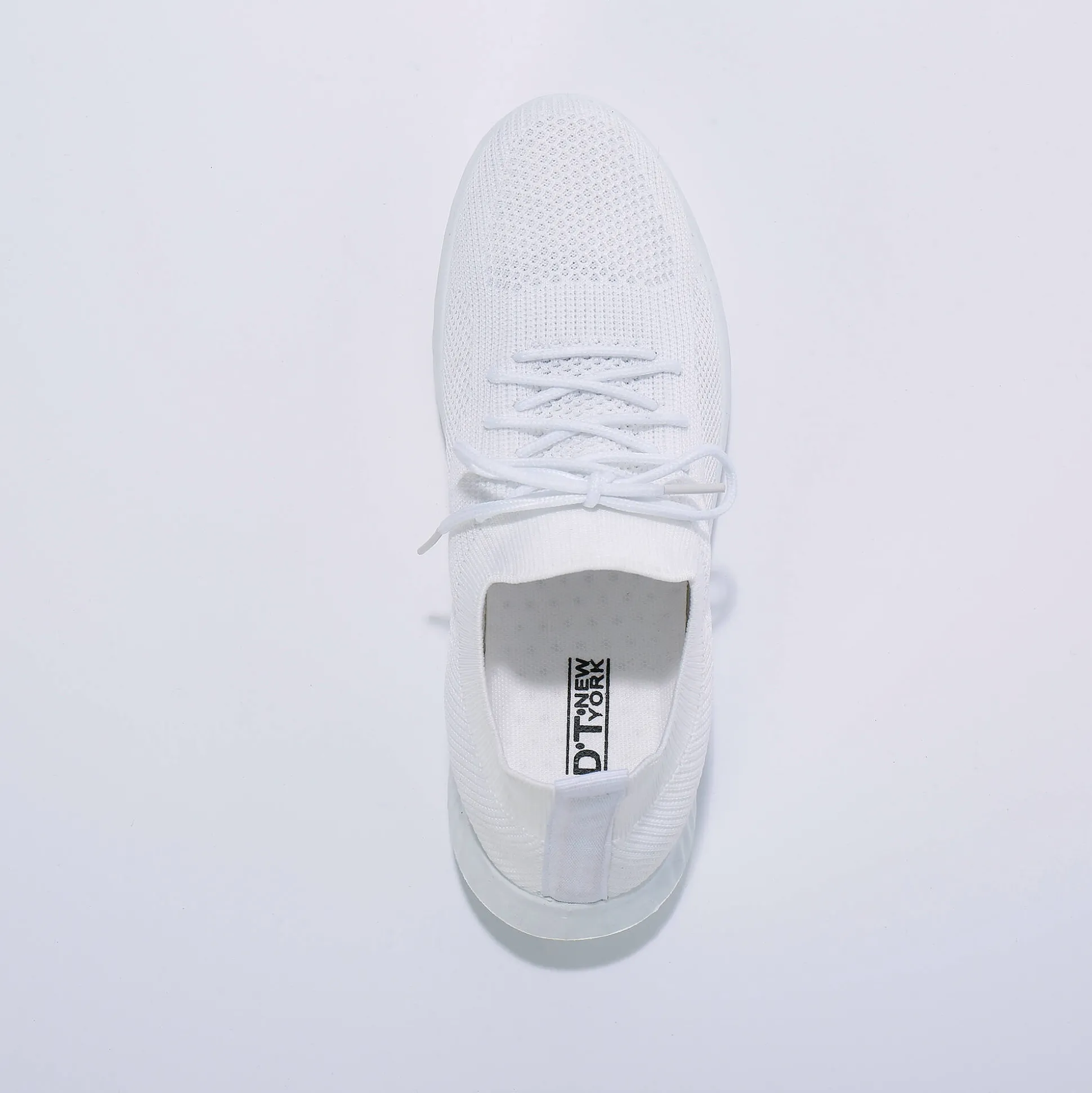Lichte sneakers in meshtextiel, met veters