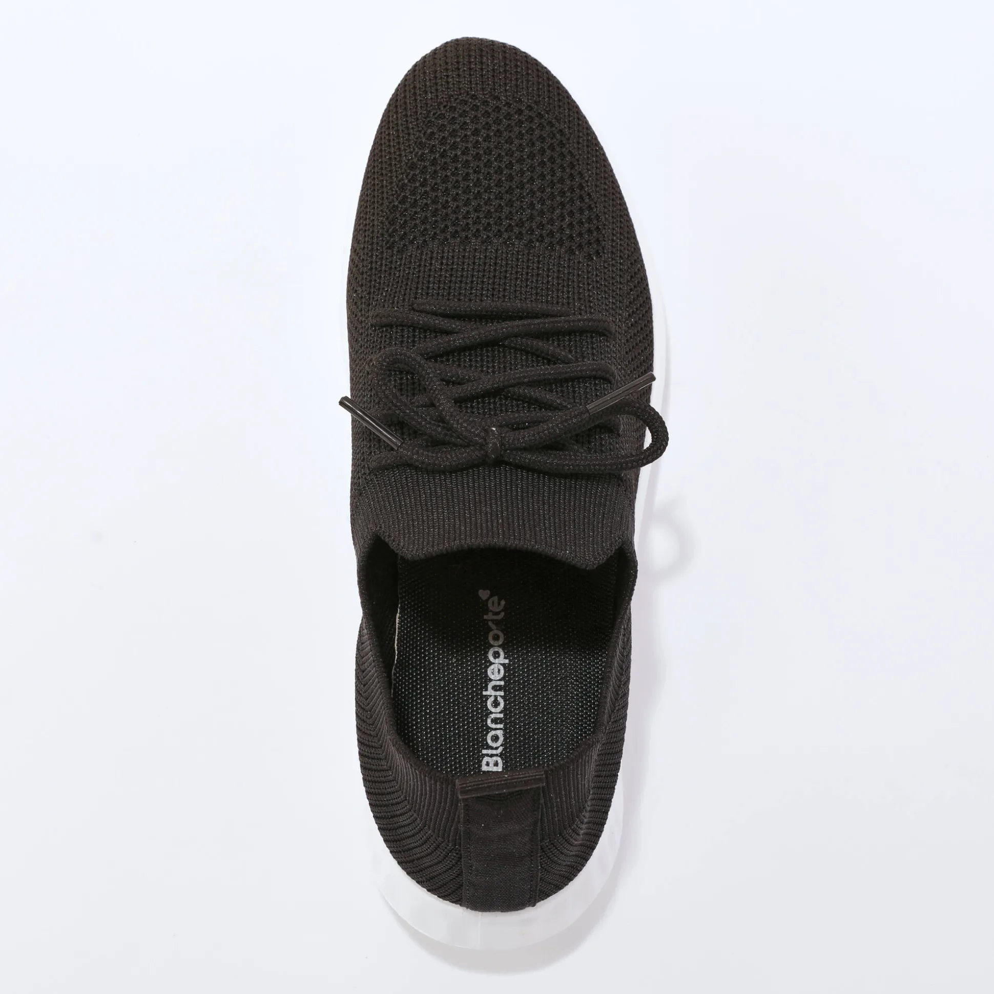 Lichte sneakers in meshtextiel, met veters