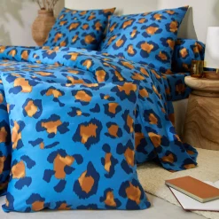 Linge de lit Pedro en polycoton imprimé peau de bête