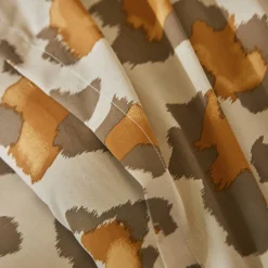 Linge de lit Pedro en polycoton imprimé peau de bête