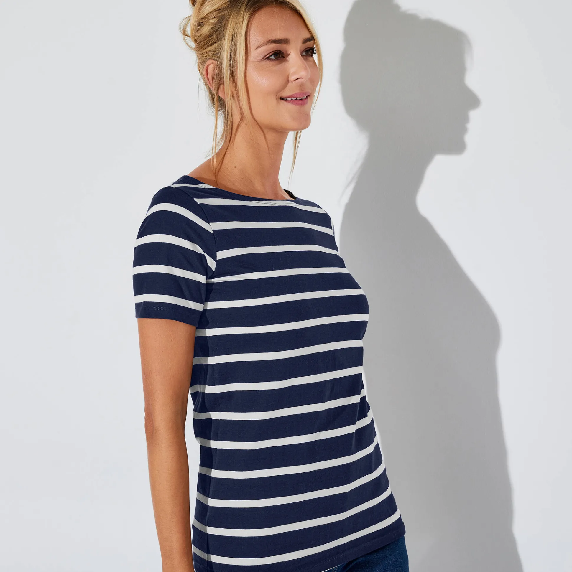 Marineshirt, korte mouwen