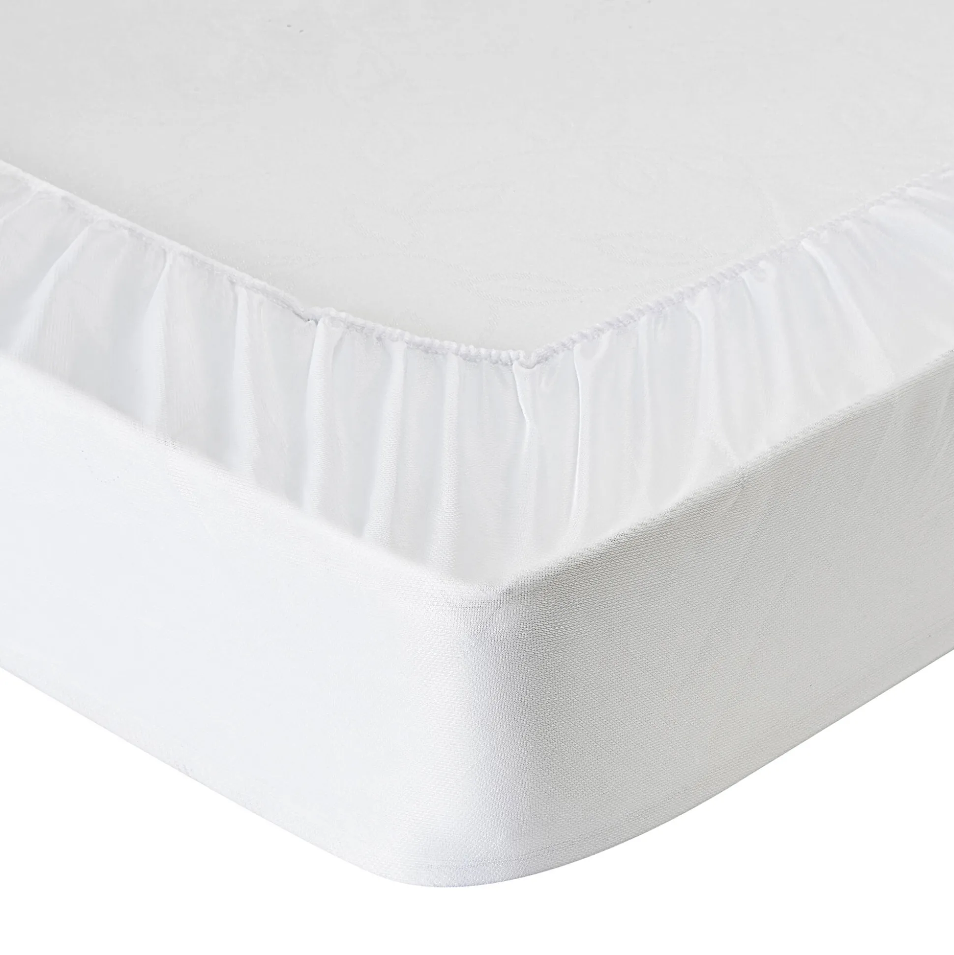 Matrasbeschermer in absorberend molton met Bi-ome® behandeling
