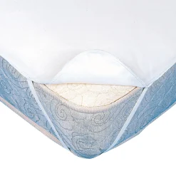 Matrasbeschermer in ondoorlatend pvc-molton, vlak model