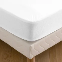 Matrasbeschermer in ondoorlatend pvc-molton, hoesmodel