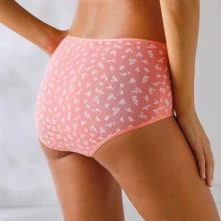 Maxislip in stretchkatoen met bloemenprint - set van 10