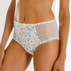 Maxislip met bloemenprint Coria - set van 2