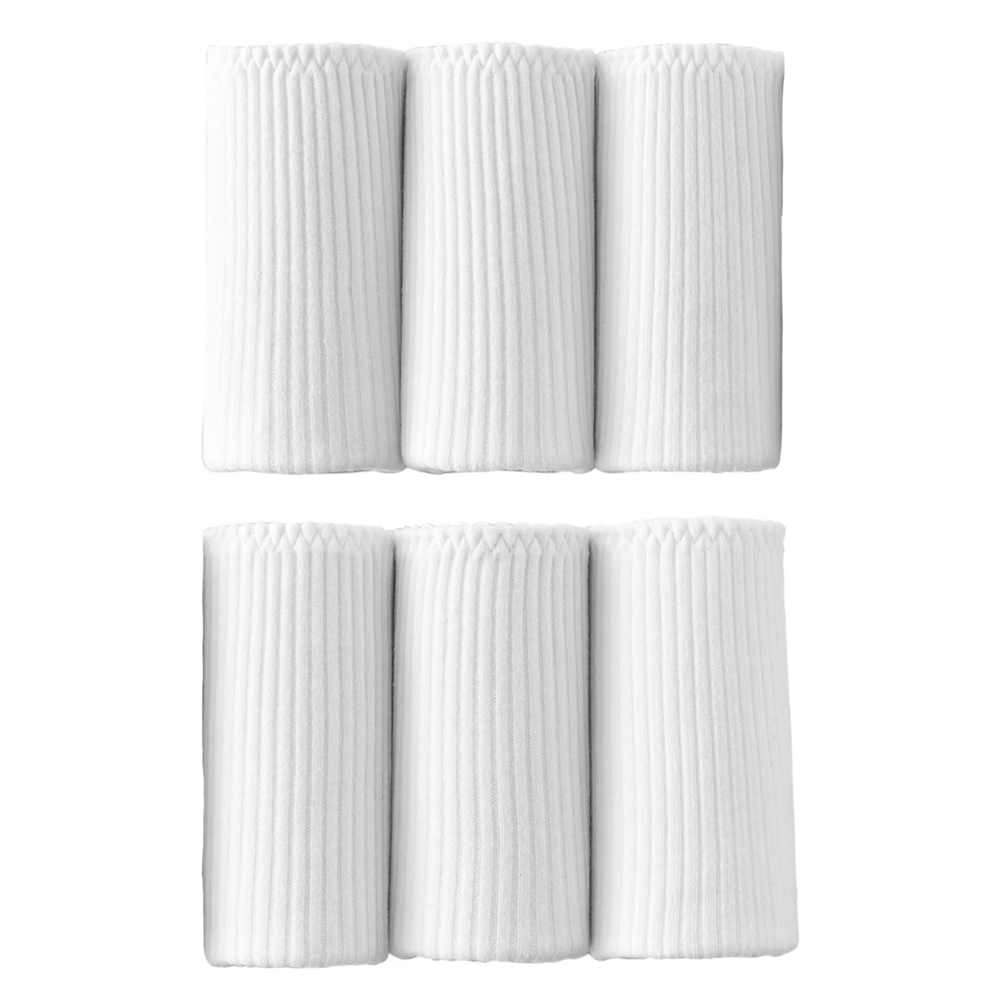 Maxislip met platte ribbels - set van 6