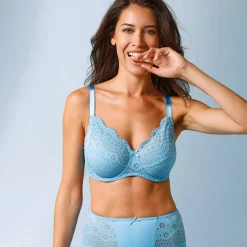 Minimizerbeha in ajourtricot Osilio, met flexibele beugels