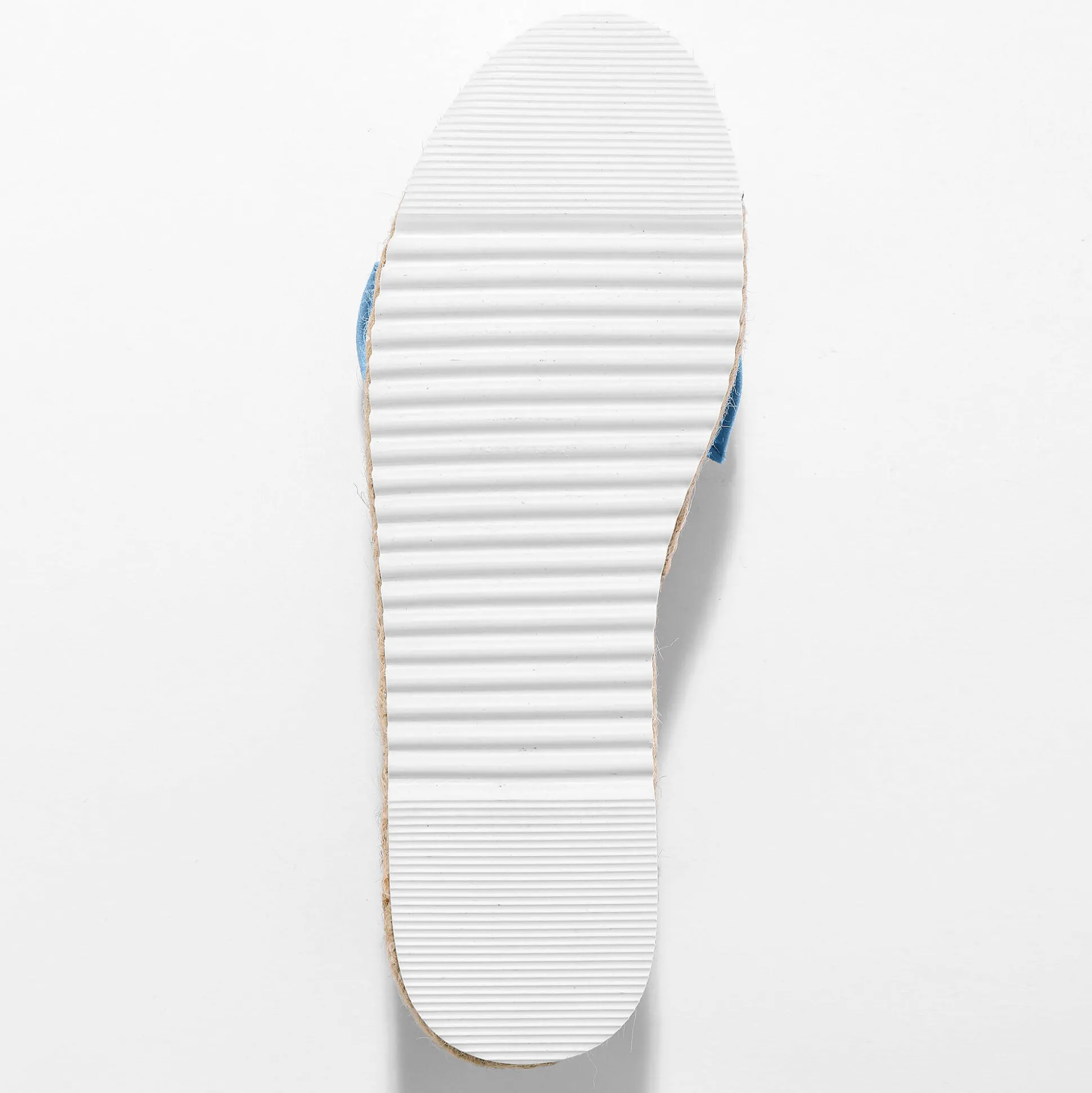 Mocassins in espadrillestijl met strik en koordzool