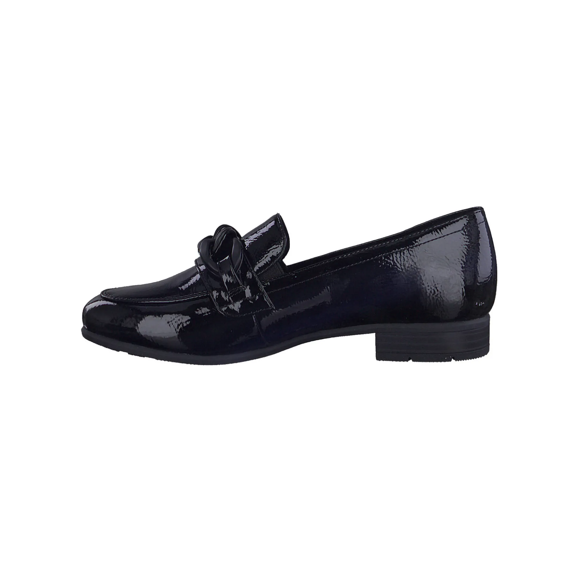 Mocassins met platte hak<br>