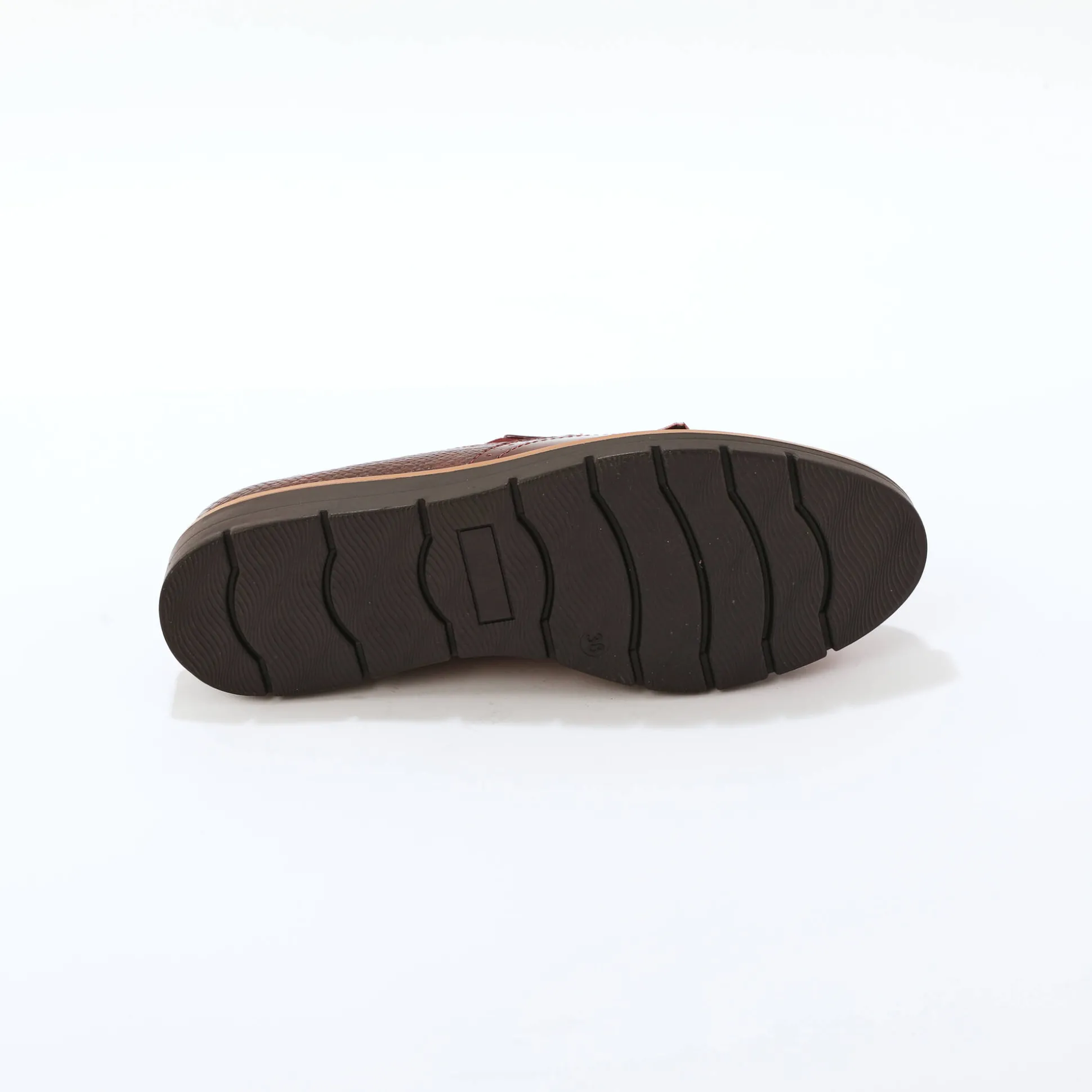Mocassins met pompons en franjes