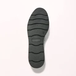 Mocassins met sleehak - gelakt kroko-effect