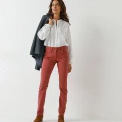 Modellerende broek met 5 zakken