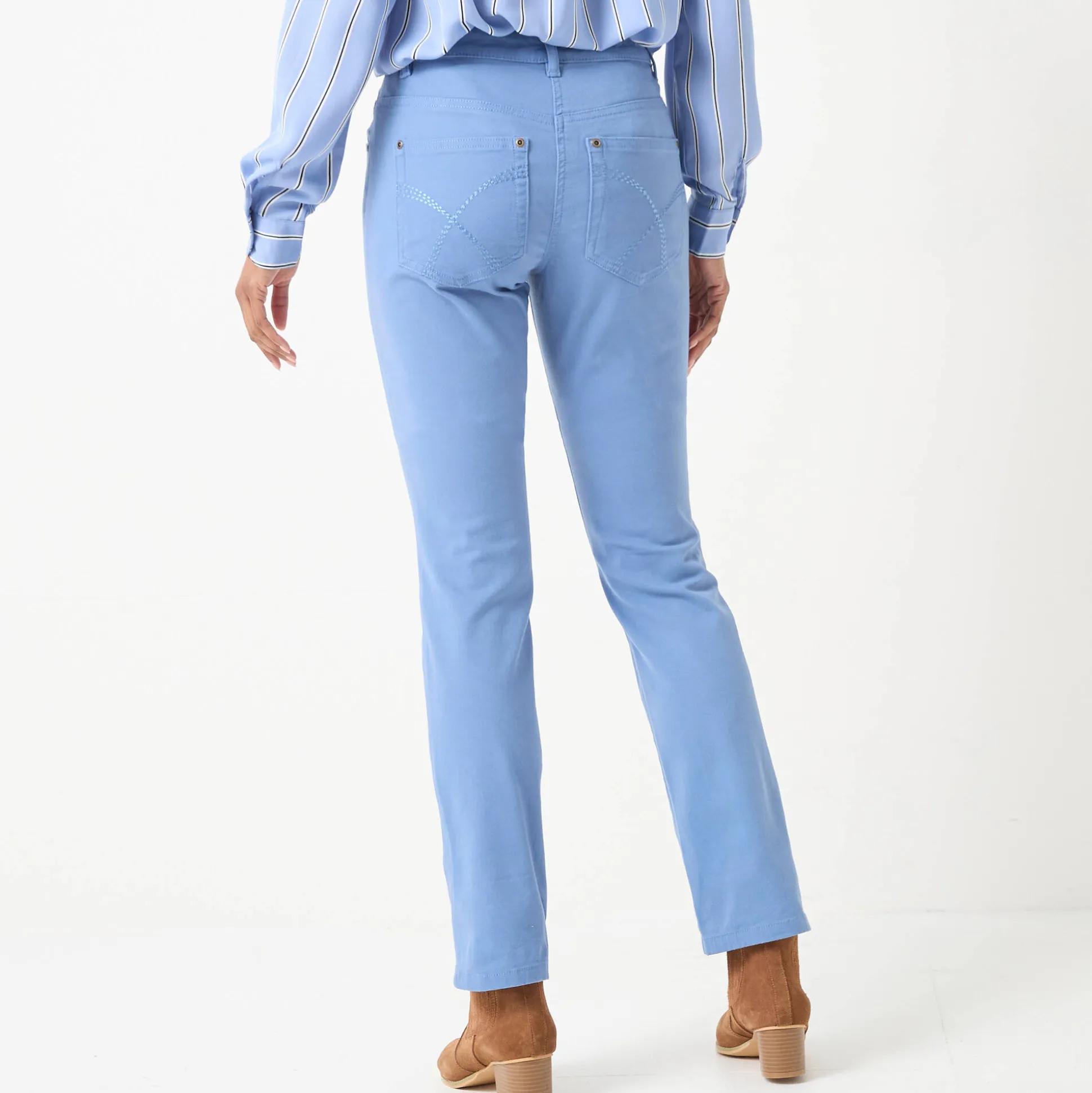 Modellerende broek met 5 zakken