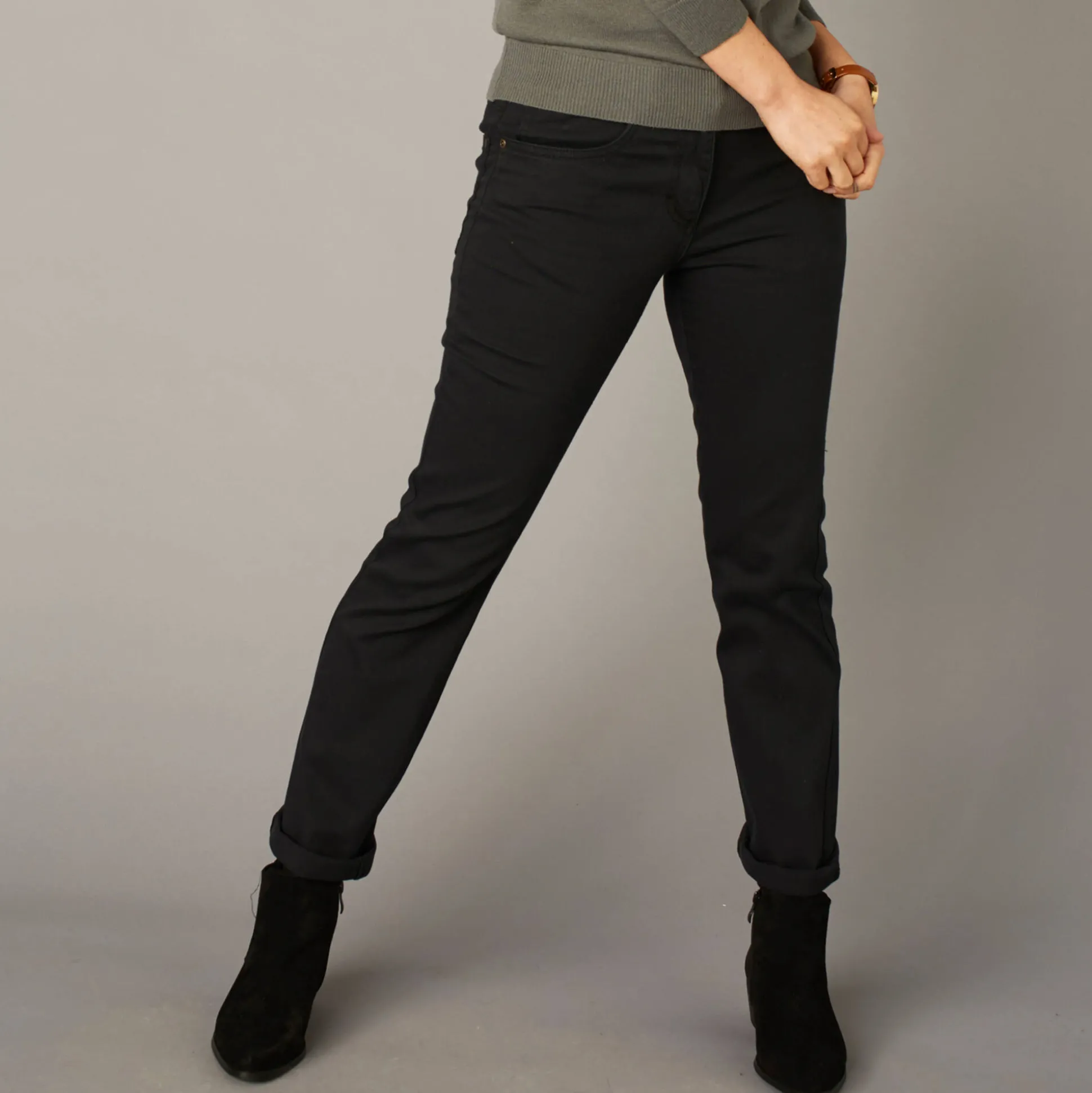 Modellerende broek met 5 zakken