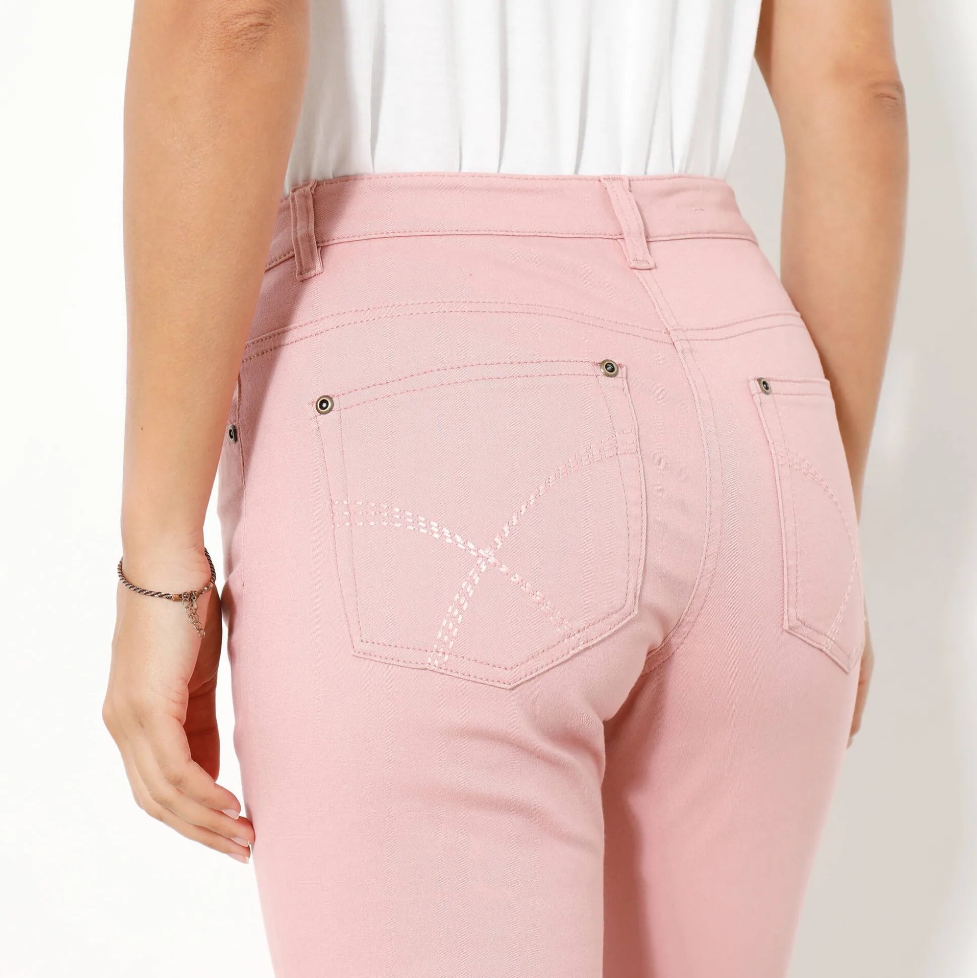 Modellerende broek met 5 zakken